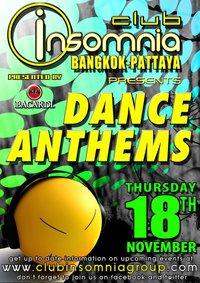 Dance Anthems at Insomnia Club