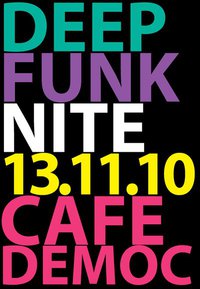 Deep Funk Night at Cafe Democ