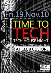 Time To Tech at Club Culture