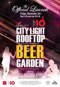 City light rooftop at Hi Residence