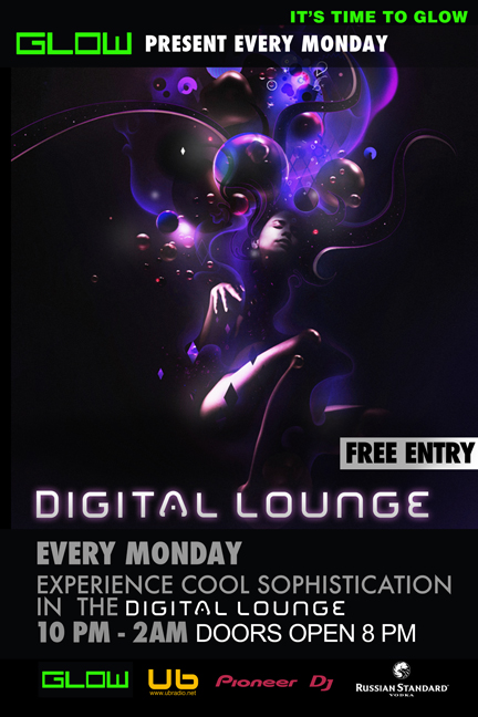 Glow Digital Lounge Night