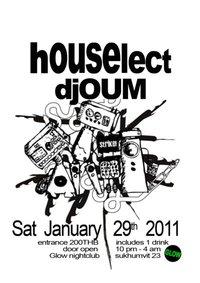 Houselect with DJ Oum at Glow