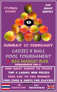 Big Mango Bar Ladies Tournament