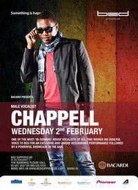 House Singer Chappell Wednesday Night at Bed