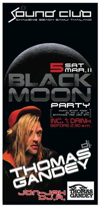 BLACK MOON PARTY @ SOUND CLUB