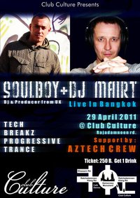 Bangkok Soulboy & Dj.Mairt live in Club Culture