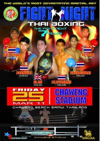 Samui Super fight night thai boxing