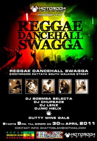 Pattaya Motoroom Club Reggae Dancehall Party
