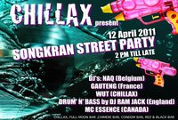 Samui Chillax Bar Songkran Street Party