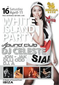 Samui White Island Party with DJ Celeste