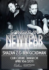 Bangkok Club Culture Songkran Beats New Years Feat Ben Goldman & Shazan Z