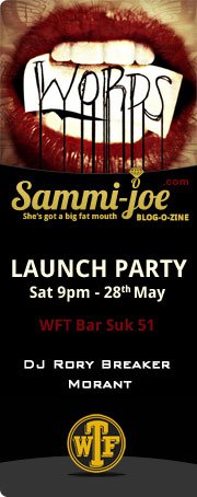 Bangkok WTF Bar Blog O Zine Launch Party