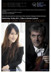Bangkok Great Violin Sonatas Concert