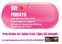 Phuket Blow We Love Fridays Ladies Night