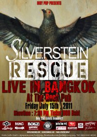 Bangkok The Rock Pub with Silverstein