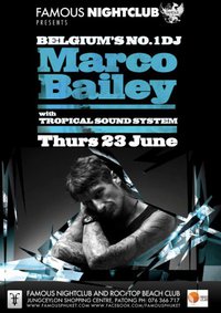 Phuket Famous Nightclub Marco Bailey & The Tropical Sound System