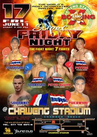 Samui Chaweng Stadium Fun with Super Friday Night Thai Boxing