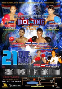 Samui Chaweng Stadium Sper Fight Night Thai Boxing