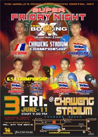 Samui Chaweng Stadium with Super Friday Night Thai Boxing