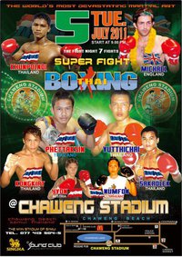 Samui 7 Amazing Fights Thai Boxing Super Fight Night