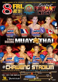 Samui Super Friday Night Thai Boxing 8 July
