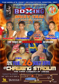 Samui Chaweng Stadium The Super Fight Night Thai Boxing