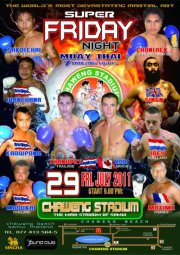 Super Friday Night Thai Boxing Muay Thai at Samui