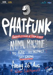 Bangkok Glow Nightclub Phatfunk Animal Machine