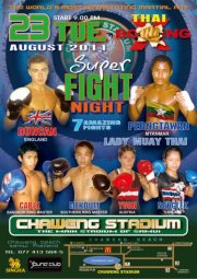 The Super Fight Night at Chaweng Stadium Samui