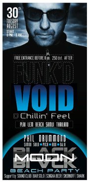 Samui Funk D’Vold at Black Moon Beach Party