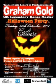 Bangkok Club Culture Halloween Party with The UK Trance Legendary