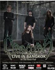 Obscura Live in The Rock Pub Bangkok