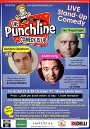 Bangkok Sundownerâ€™s Bar Punchline Comedy Show
