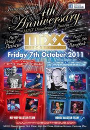 Pattaya Mixx 4 Year Anniversary Party Free CDS