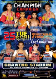 Samui Thai Boxing Champion Campaign