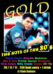 Bangkok Club Culture Gold The Hits Of The 80â€™s