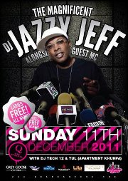 Bangkok Qbar Dj Jazzy Jeff The Magnificent with Special Guest MC