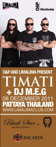 Pattaya Meet Timati & DJ M.E.G
