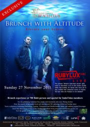 Phuket Brunch with Altitude Featuring RubyLux
