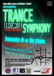 Bangkok Cafe Democ Trance Symphony With Special Guest Dj Fish