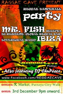 Pattaya Reggae Cave Opening Party