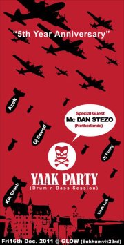 Bangkok Glow Yaak Party 5th Year Anniversary Feat. MC Dan Stezo