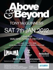 Pattaya Lima Lima Above & Beyond 7 Jan