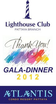 Thank You Gala Dinner Lighthouse Club Pattaya Thailand