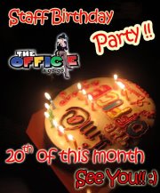 Pattaya Staff Birthday Party Office A Go Go Thailand