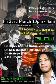 Dj Honey G Glow Nightclub Bangkok Thailand