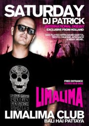 DJ Patrick Van Der Hart At Lima Lima Club Pattaya Thailand