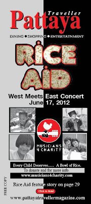 Rice Aid Campaign Charity Concert Pattaya Thailand