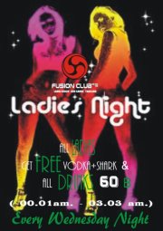 Ladie’s Night 6 June Fusion Club Samui Thailand