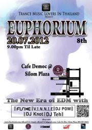 Euphorium 8th at Cafe Democ Bangkok Thailand